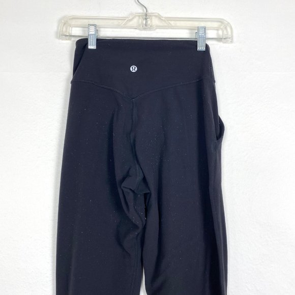 Lululemon Align Jogger Legging Pants Black 2 - Picture 7 of 12
